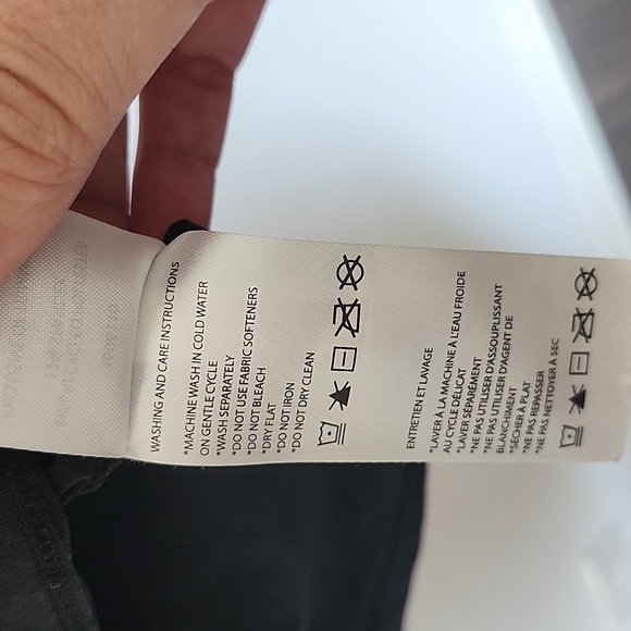 Lole black active wear tshirt size S stretchy easy comfy - Picture 5 of 5